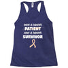 Once a Cancer Patient Now a Cancer Survivor Racerback Tank