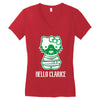 hello clarice Women's V-Neck T-Shirt
