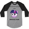 twilight has special eyes 3/4 Sleeve Shirt