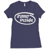 drummer inside Ladies Fitted T-Shirt