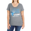 fishing fanatics Ladies Curvy T-Shirt