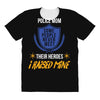 police mom  i rised mine. All Over Women's T-shirt