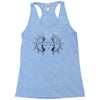 moon and sun Racerback Tank