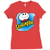 skellington Ladies Fitted T-Shirt