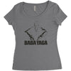 baba yaga Women's Triblend Scoop T-shirt
