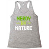 nerdy by nature Racerback Tank