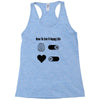 How To Live A Happy Life Racerback Tank