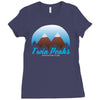 population 51,201 Ladies Fitted T-Shirt