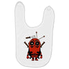 deadpool minion Baby Bibs