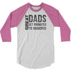 great dad get promoted to granpas 3/4 Sleeve Shirt