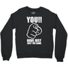 you have just lost the game  funny computer internet humour Crewneck Sweatshirt