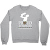 proud Autism dad Crewneck Sweatshirt