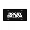 Rocky Balboa License Plate