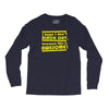 i hope i dont black out because this is awesome Long Sleeve Shirts