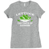 lettuce, the taste of sadness Ladies Fitted T-Shirt