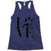 LOVE MY DOG Racerback Tank