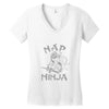 nap ninja Women's V-Neck T-Shirt