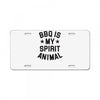 bbq spirit animal License Plate