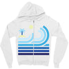 beach Zipper Hoodie