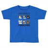 united color of frenchies Toddler T-shirt