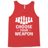 Chess Choose Your Weapon Tank Top