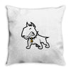 bulldog Throw Pillow