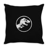 Jurassic Park Vintage Throw Pillow