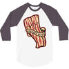 bacon forever 3/4 Sleeve Shirt