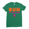 Bun in the Oven Ladies Fitted T-Shirt