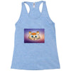 Orange cat Racerback Tank