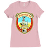 dogs bollocks beer label ideal birthday present or gift Ladies Fitted T-Shirt