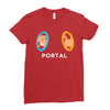 Portal Cat Ladies Fitted T-Shirt