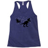 noel dinosaur Racerback Tank
