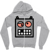 robot funny Zipper Hoodie