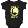 believe in nessie Baby Bodysuit
