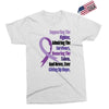 supporting the fighter, admiring the survivors, honoring the taken Exclusive T-shirt