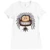 rastaman Ladies Fitted T-Shirt
