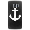 anchor black sailor vintage style navy nautical Samsung Galaxy S7 Edge
