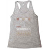 santa scorpio christmas ugly t shirts Racerback Tank