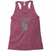 divided allegiance Racerback Tank