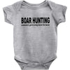 boar hunting tex Baby Bodysuit