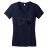 crazy cat lady Women's V-Neck T-Shirt