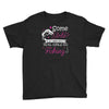 real girls go fishing Youth Tee