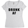drunk af Women's Triblend Scoop T-shirt