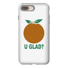 orange uglad iPhone 8 Plus