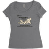 tarantinopoly Women's Triblend Scoop T-shirt