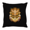 native owl Throw Pillow
