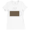 fully charged Ladies Fitted T-Shirt
