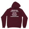 Smartass August Girl Unisex Hoodie