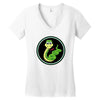 CUTE SNAKE Women's V-Neck T-Shirt